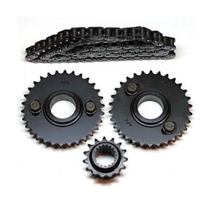 APE Roller Chain and Adjustable Cam Sprocket Set