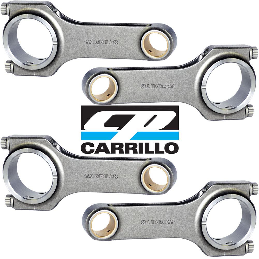 Carrillo Connecting Rods Kawasaki ZX 6R Ninja 2013 2014 H Beam Style Forged Chrome Moly Steel Set Of Four