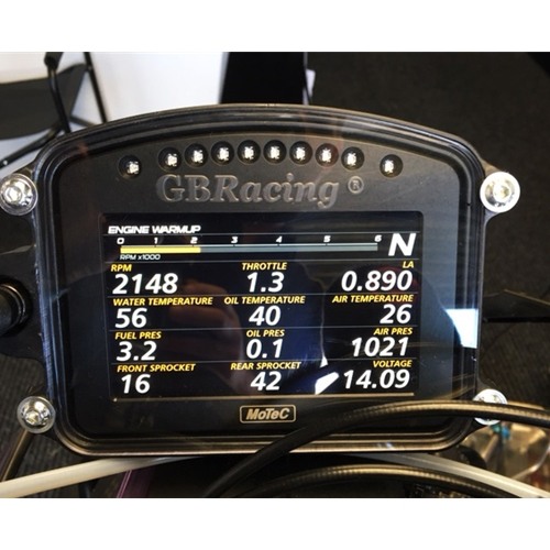 GB Racing MoTec C120 Dash Protection