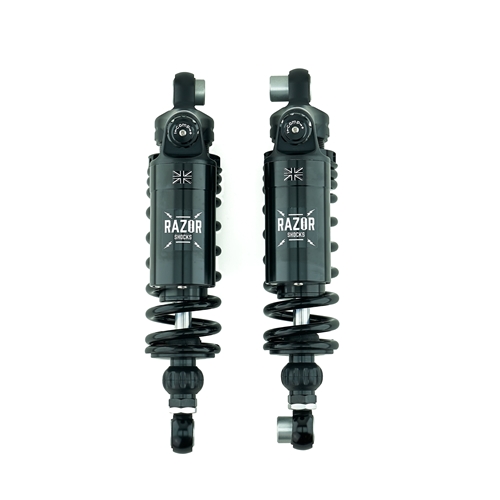 K-Tech Suspension Razor IV Rear Shocks Indian Scout  Bobber 4-Way Adjustable Piggyback Gas Charged